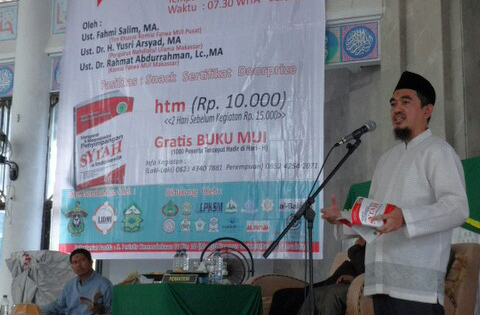 Dosen STIBA Makassar Narasumber Bedah Buku Nasional