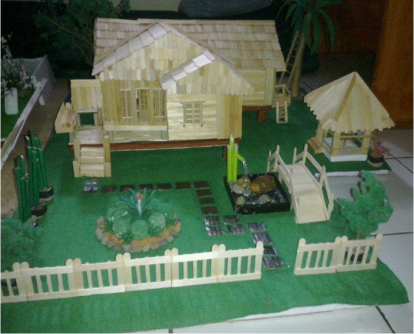 Miniatur Rumah Sehat Ala Mahasiswi STIBA