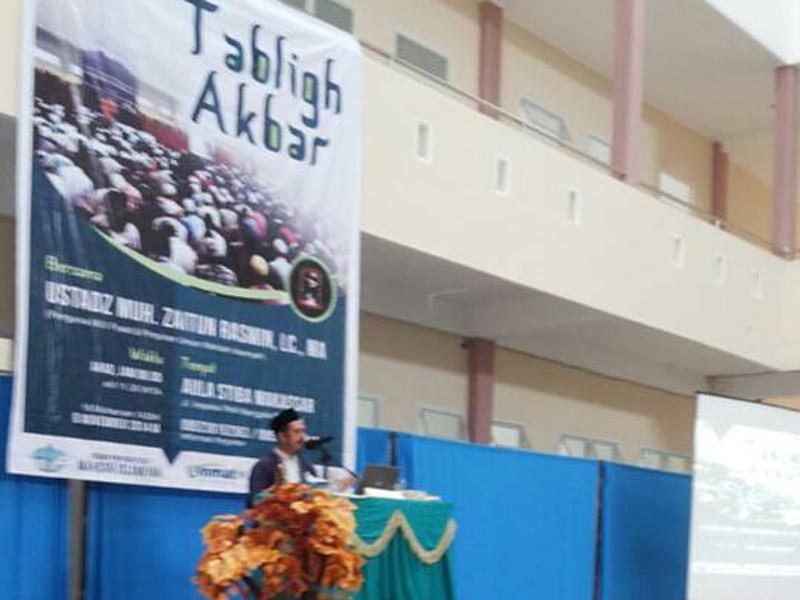 DPP Wahdah Islamiyah Gelar Tabligh Akbar di STIBA Makassar