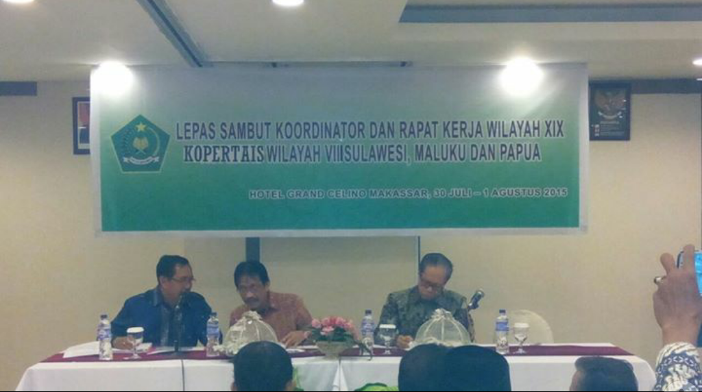 Koordinator Kopertais Wilayah VIII Apresiasi Situs stiba.ac.id