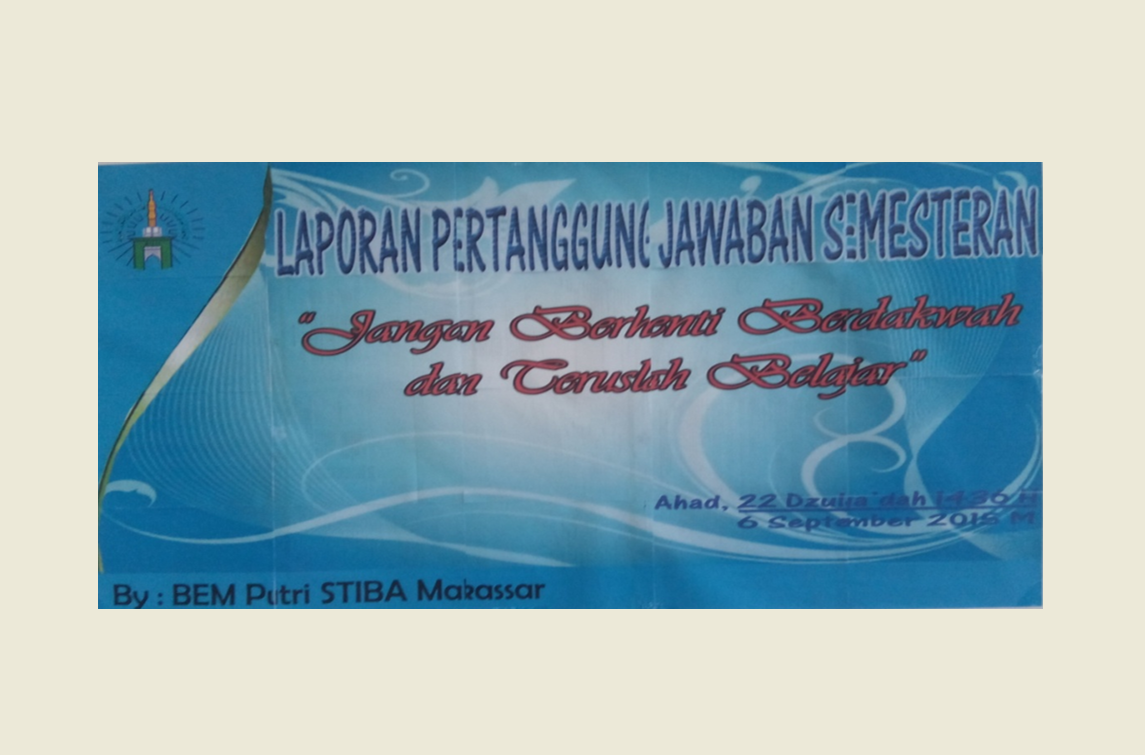 BEM Putri STIBA Makassar Bersidang Rumuskan Lpj Semesteran