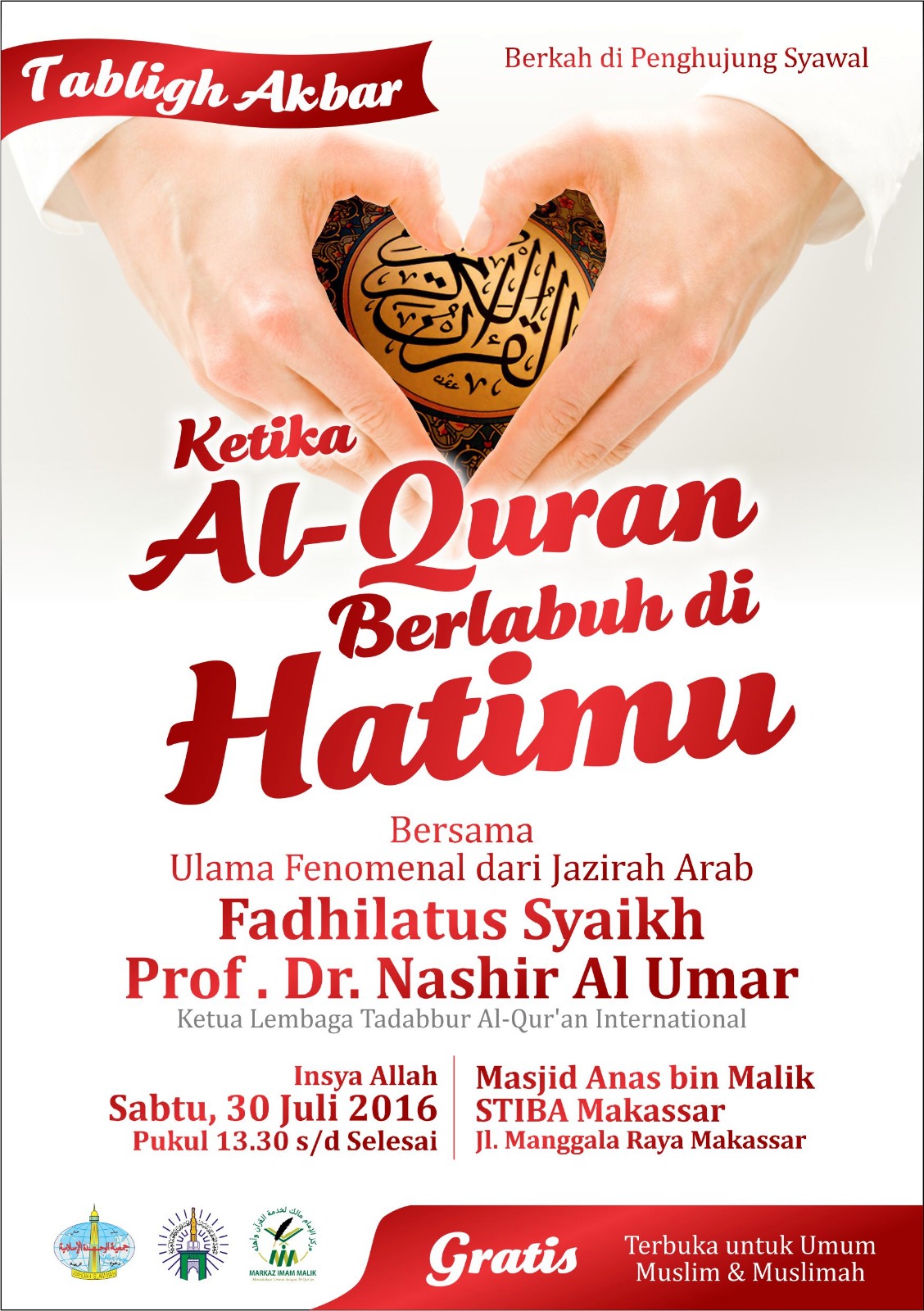 Undangan Tabligh Akbar Ketika Alqur’an Berlabuh di Hatimu