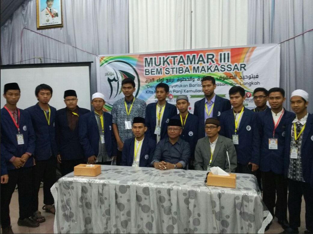 Kunjungi Muktamar III BEM STIBA, Wagub Sulsel Berharap Mahasiswa STIBA Bawa Perubahan