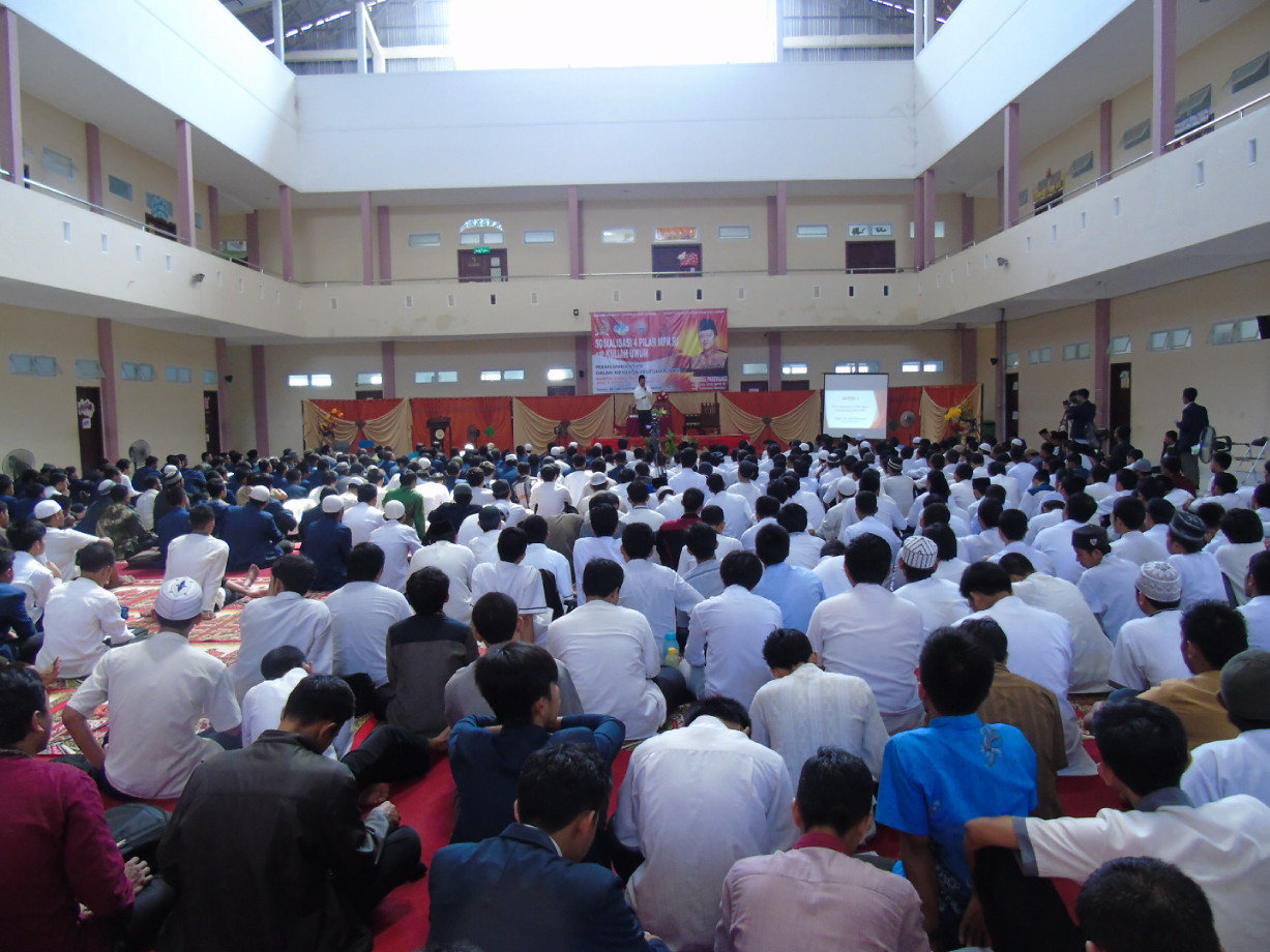 Senator RI Sosialisasi  Empat Pilar MPR di STIBA Makassar