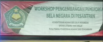 Ustadz Ahmad Hadiri Workshop Pengembangan Pendidikan Bela Negara di Pesantren