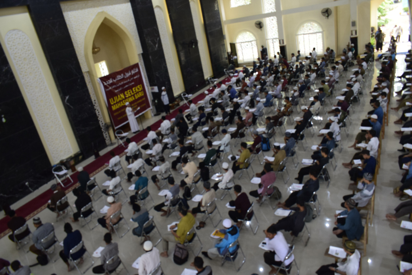 Ratusan Camaba STIBA Makassar Ikuti Ujian Seleksi PMB 1438/2017