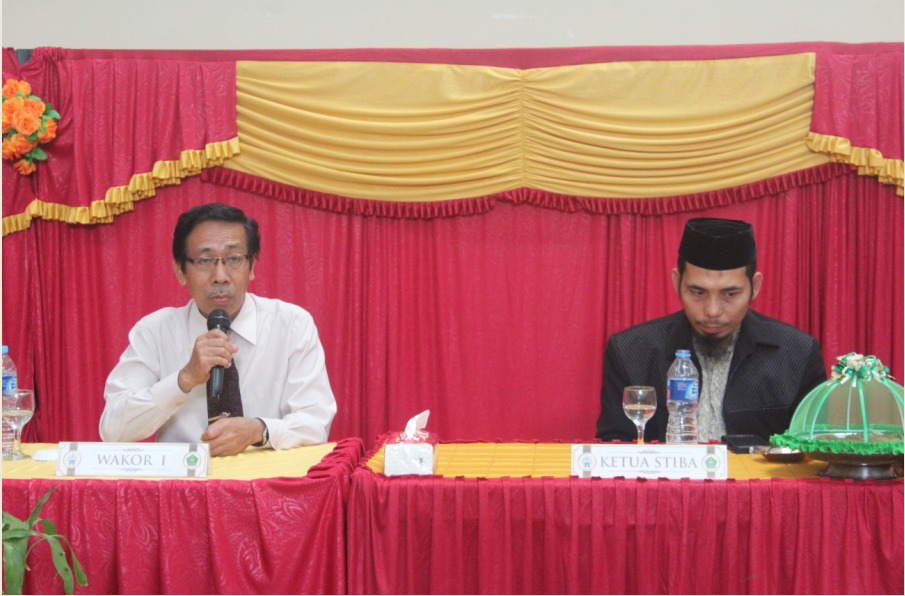 Wakor I Kopertais Wil. VIII Buka Sidang Munaqasyah dan Yudisium STIBA