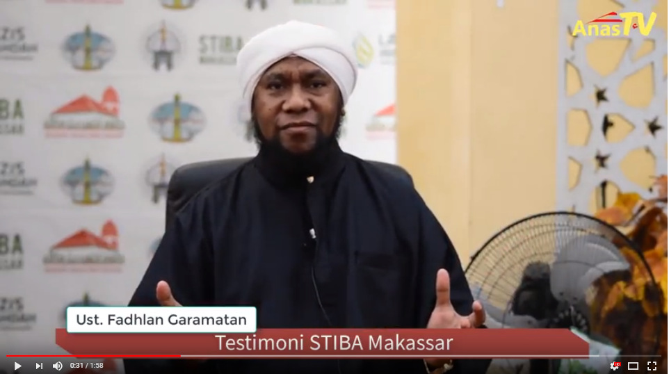 Testimoni  Ustadz Fadlan Garamatan untuk STIBA Makassar