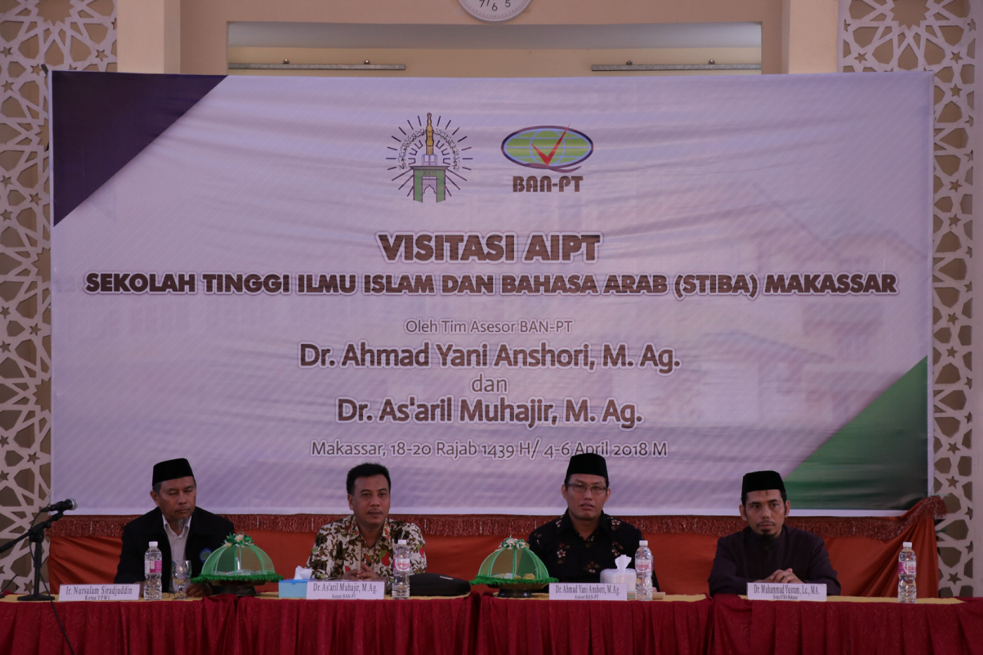 Delegasi BAN-PT Visitasi AIPT STIBA Makassar