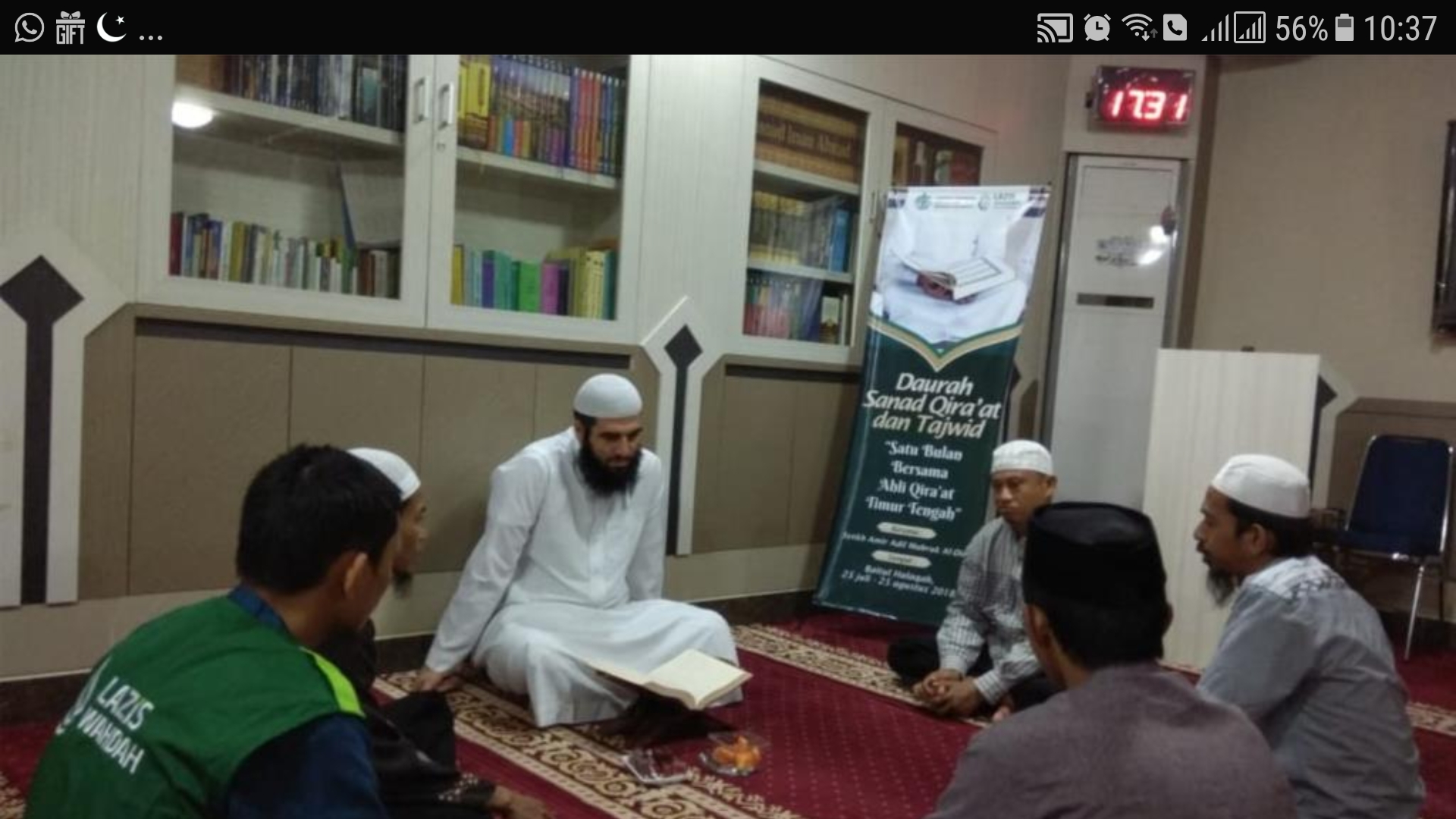 Dua Dosen dan Alumni STIBA Raih Sanad Qiraat Imam Ashim