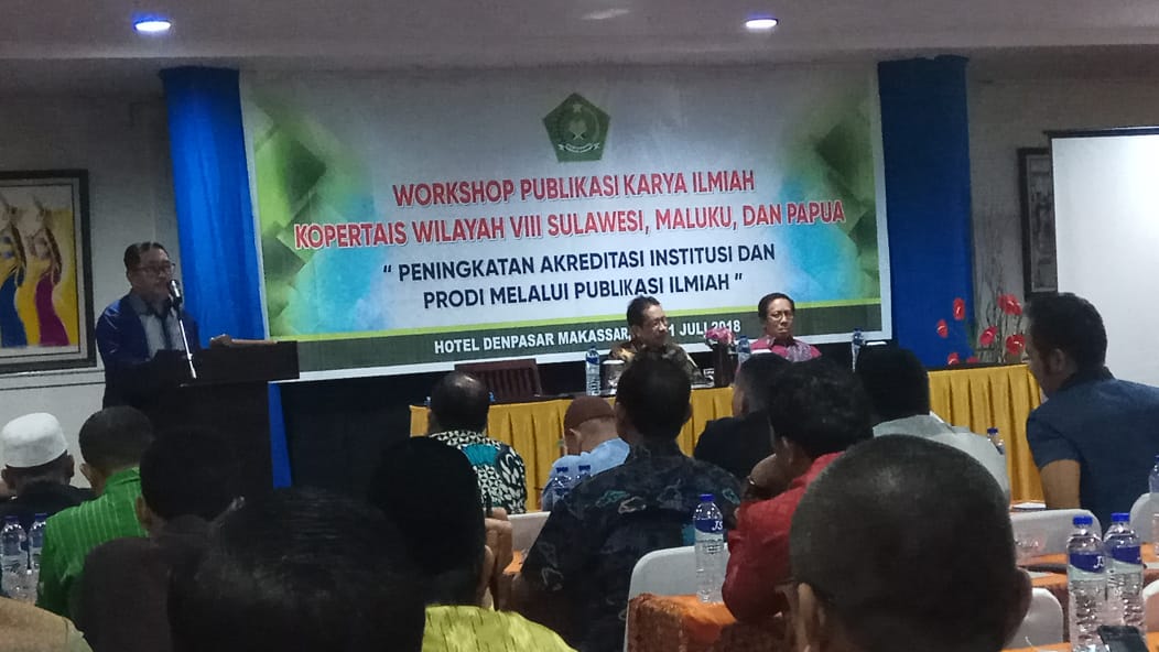 Ketua P3M Ikuti Workshop Publikasi Karya Ilmiah Kopertais Wil. VIII