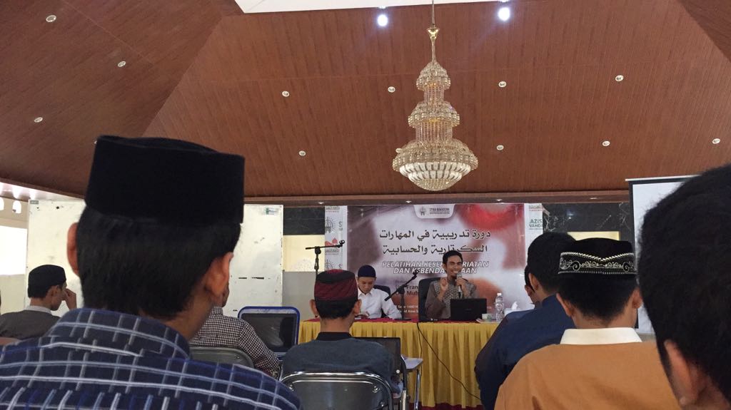 Tingkatkan Profesionalisme Pengurus, Dema Adakan Pelatihan Kesekretariatan dan Kebendaharaan