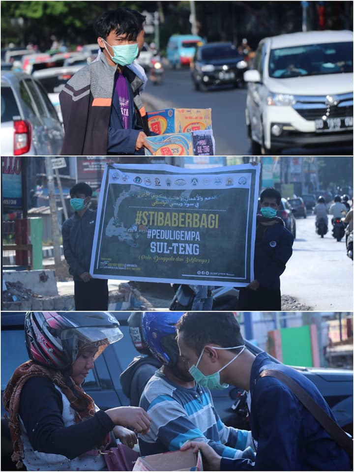 Hanya Sehari, Mahasiswa STIBA Kumpulkan Rp 43 Juta Donasi untuk Korban Bencana Sulawesi Tengah