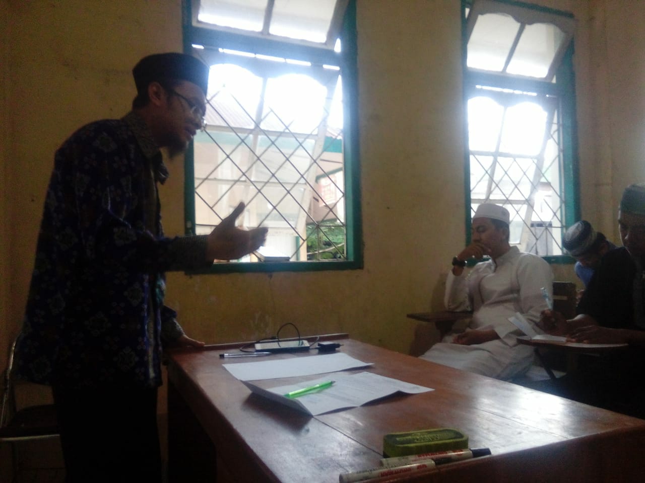 Evaluasi Kinerja, UKK Asrama Putra Adakan Rapat Pekanan Ketua Kamar