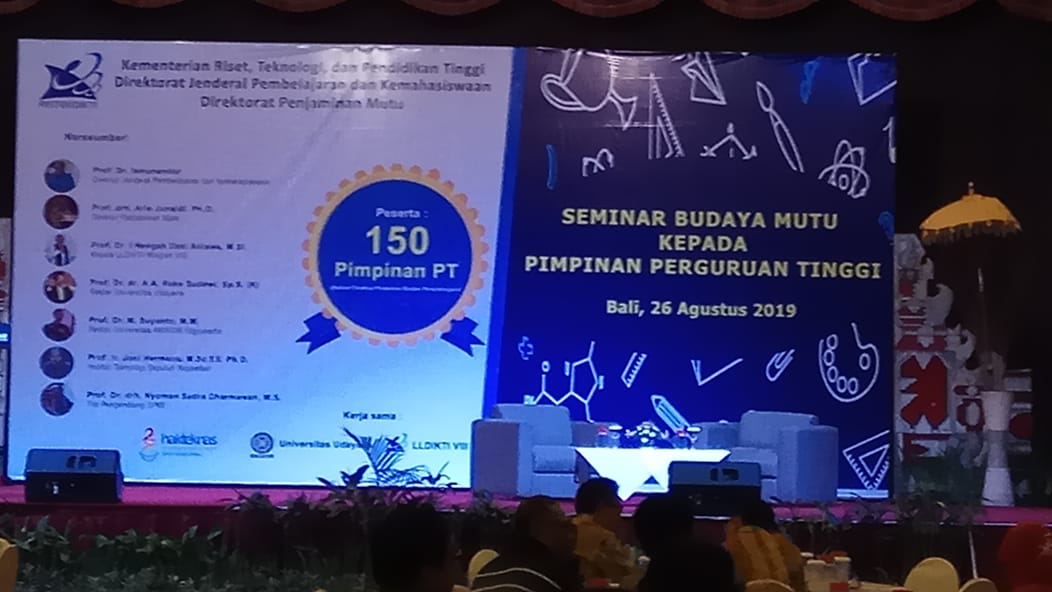 STIBA Makassar Ikuti Seminar Budaya Mutu di Denpasar