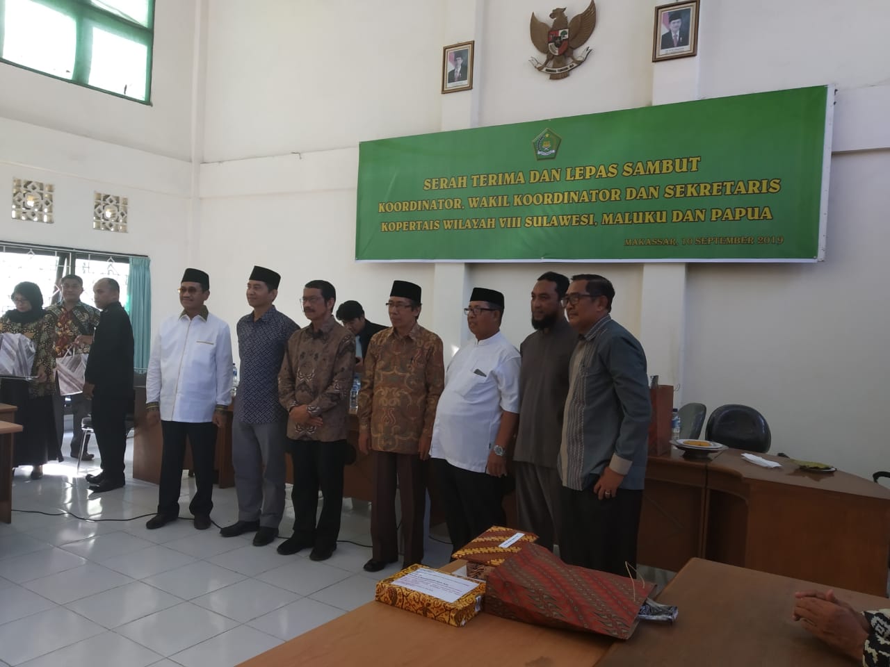 Sekretaris Senat STIBA Hadiri Lepas Sambut Pimpinan Kopertais Wilayah VIII