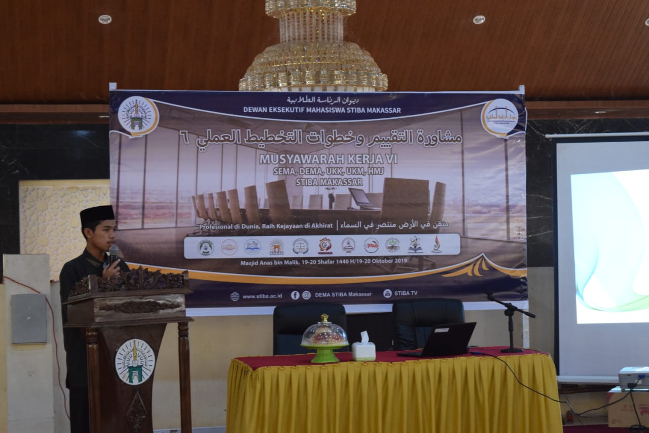 Lembaga-Lembaga Kemahasiswaan STIBA Makassar Adakan Musker VI