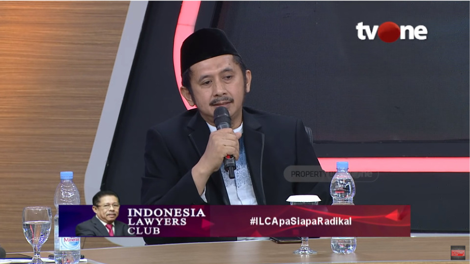 Tampil di ILC TV One, Pendiri STIBA Tanggapi Larangan ASN Bercadar dan Celana Cingkrang