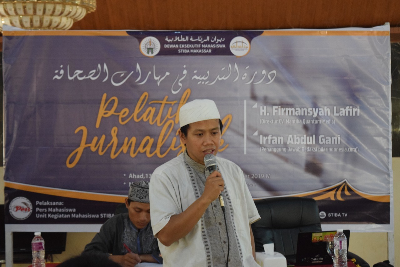 Adakan Pelatihan Jurnalistik, UKM Pers Hadirkan Praktisi Media