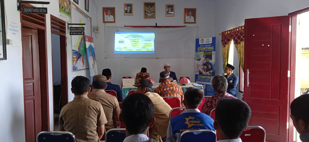 Salut pada Mahasiswa KKN, Kades Ini Titip Salam untuk Ketua STIBA