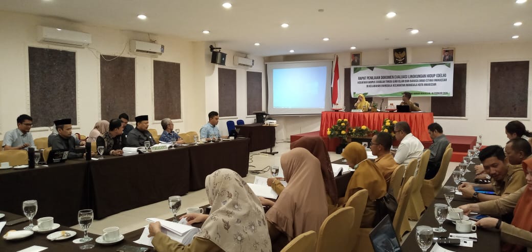Rapat Penilaian Dokumen Evaluasi Lingkungan Hidup (DELH) Kampus STIBA Makassar