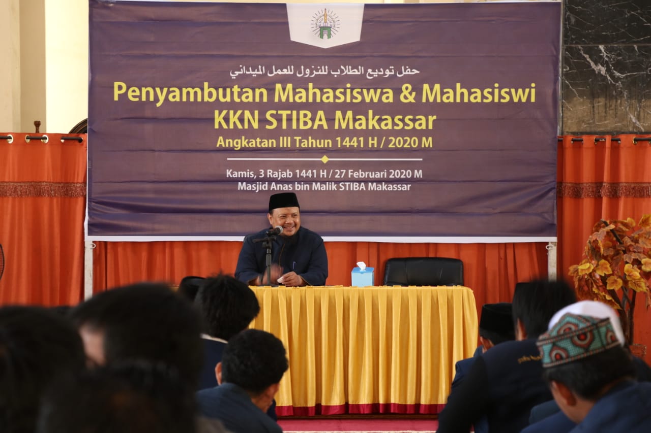 Sambut Mahasiswa KKN, Ketua STIBA: KKN Miniatur Masyarakat Kita