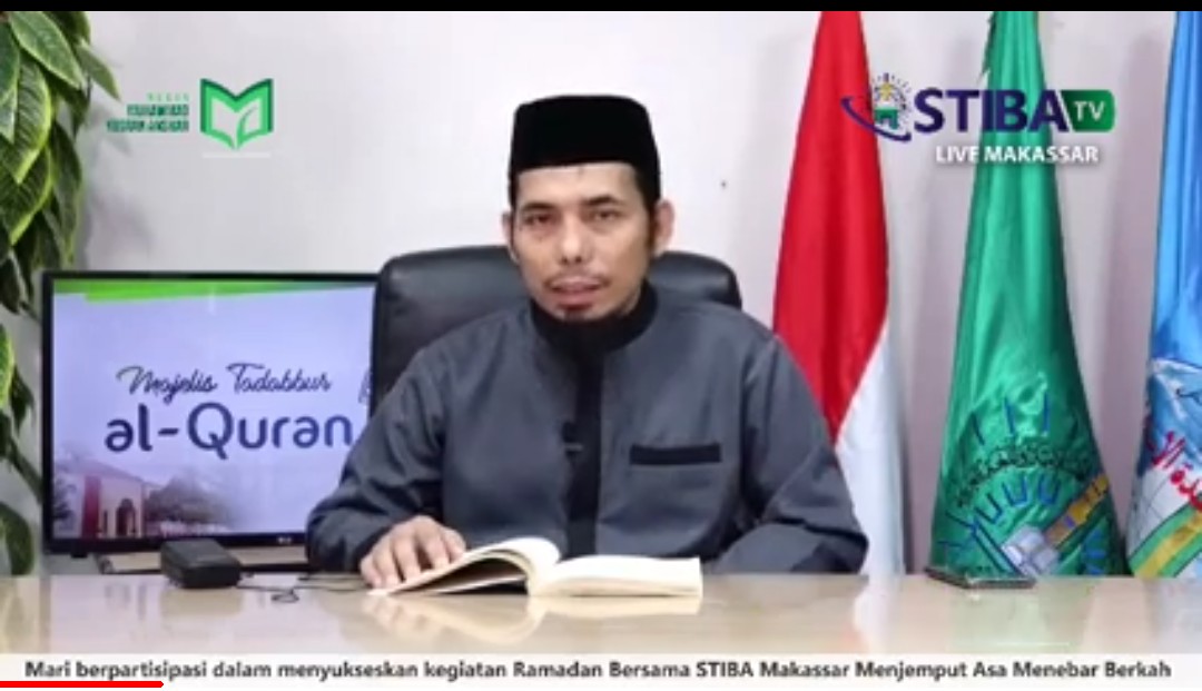 Ketua Senat Narasumber Silaturahmi Virtual Civitas Academica STIBA Makassar