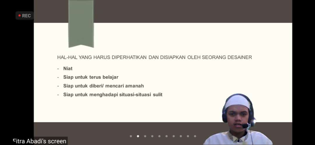 Tumbuhkan Semangat Dakwah di Medsos Melalui Pelatihan Desain Grafis