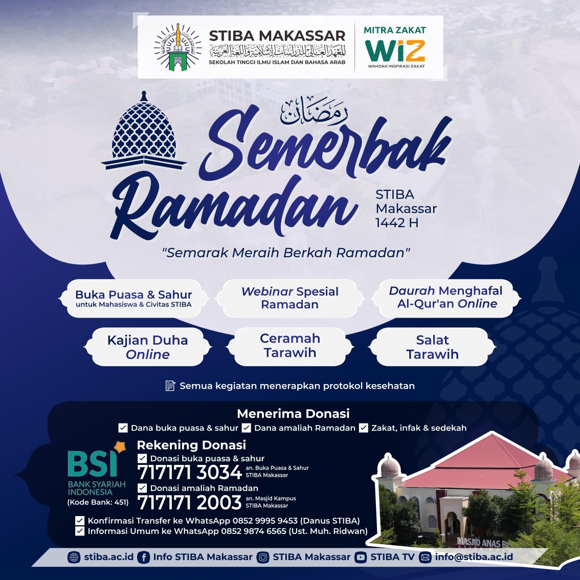 Semerbak Ramadan 1442 H di STIBA Makassar