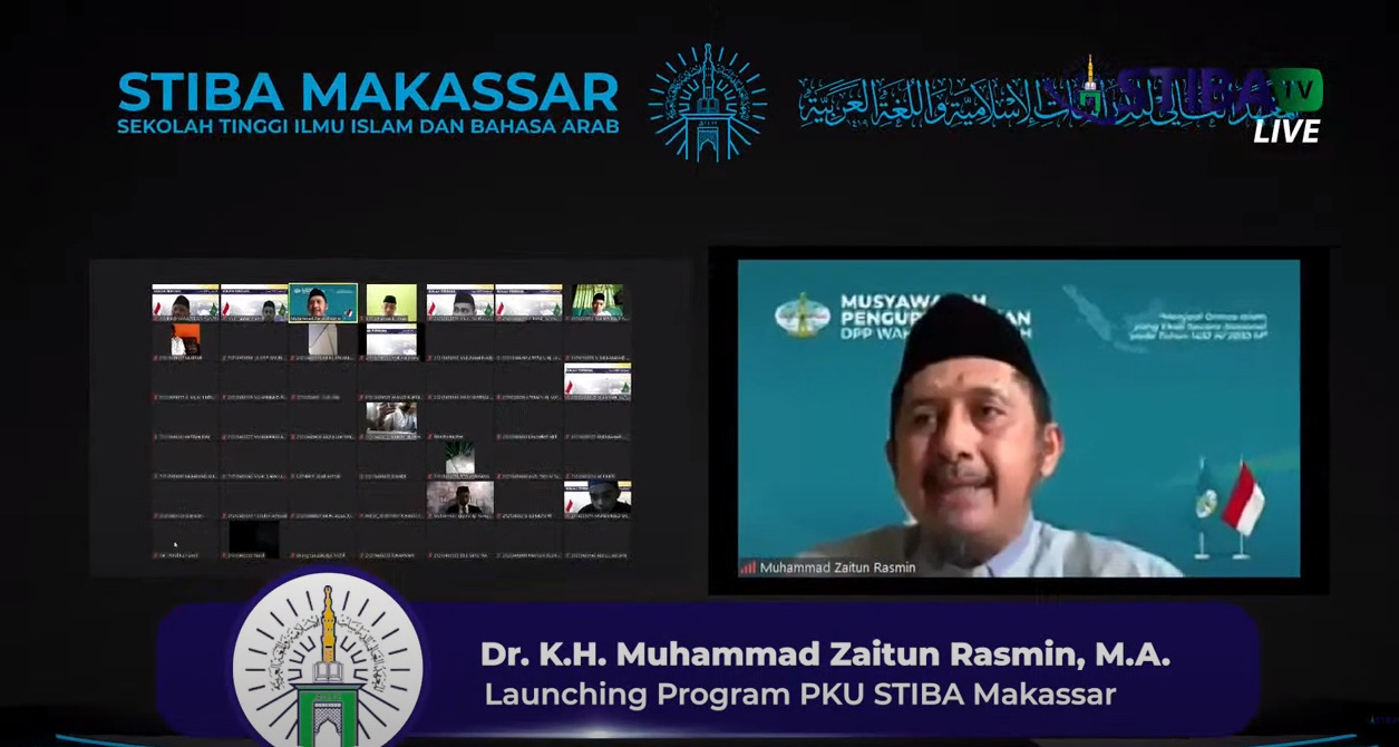 Ustaz Zaitun Uraikan Dua Kriteria Ulama yang akan Dilahirkan PKU STIBA