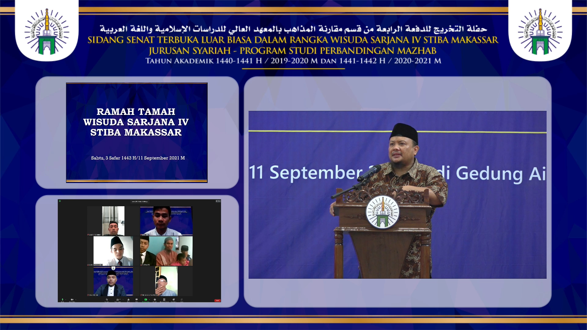 Dalam Ramah Tamah Pascawisuda IV, Ketua STIBA Ungkap Pewaris STIBA Makassar