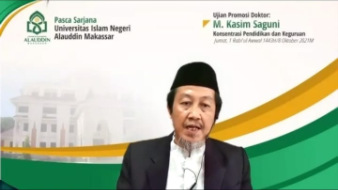 Teliti Pengaruh Tarbiah Islamiah dalam Pengaruhnya terhadap Akhlakul Karimah Mahasiswa STIBA, Ustaz Kasim Saguni Raih Gelar Doktor