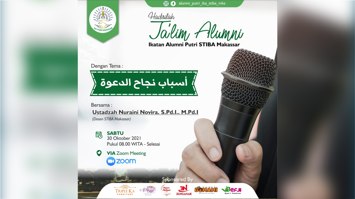 Taklim Alumni: Dakwah Sukses? Berikut Kiat-Kiatnya