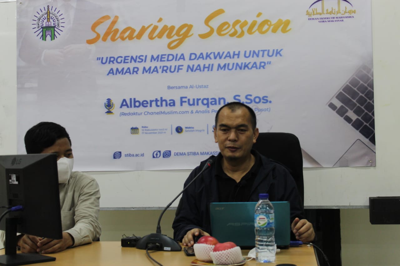 DEMA STIBA Makassar Gelar Diskusi Urgensi Media untuk Dakwah, Hadirkan Analis Pemantauan KPI Pusat