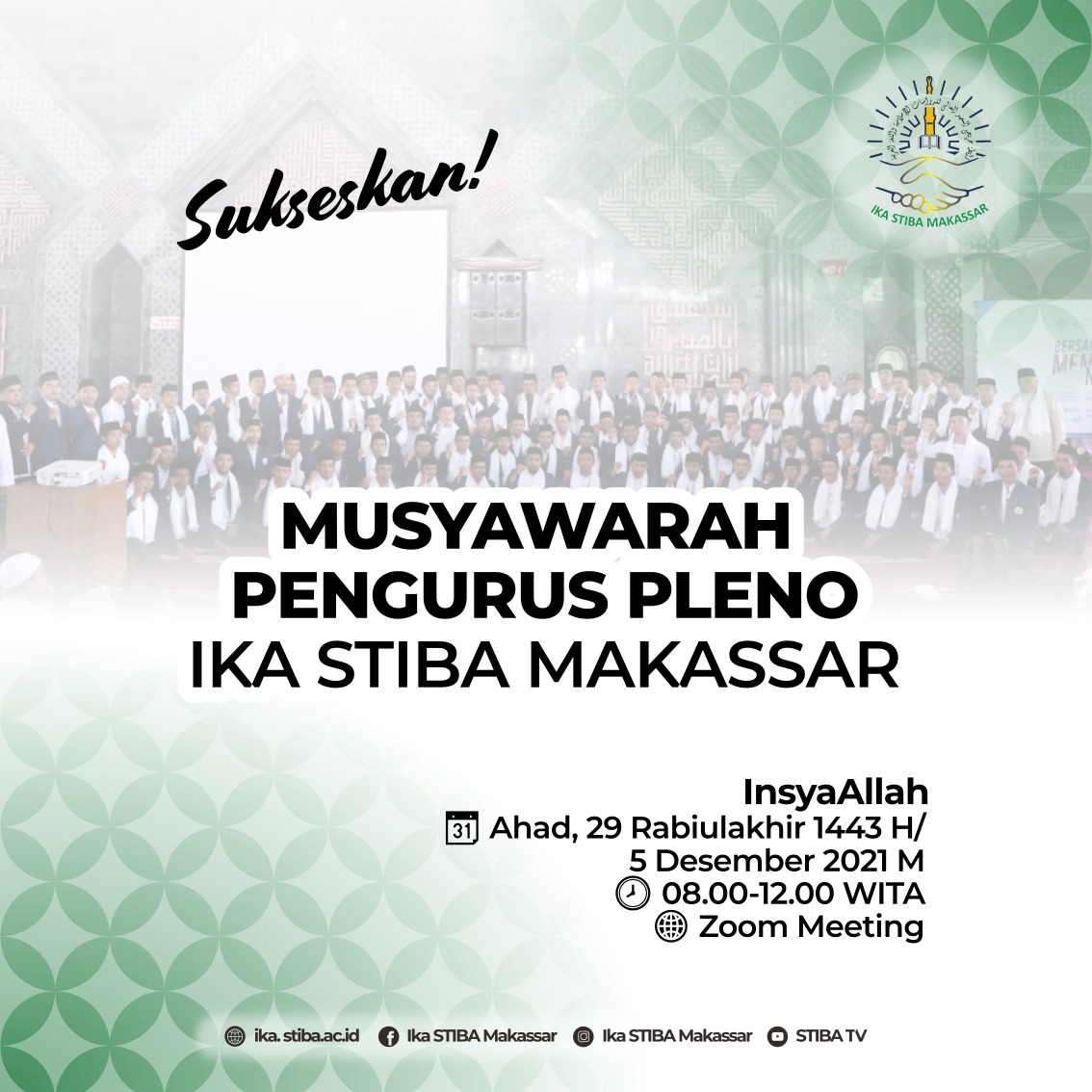 Evaluasi Program Kerja Satu Semester, IKA STIBA Makassar Selenggarakan Musyawarah Pengurus Pleno