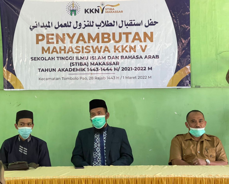 Camat Tombolo Pao: Penambahan Posko KKN Bukti Penerimaan Masyarakat terhadap Mahasiswa STIBA Makassar