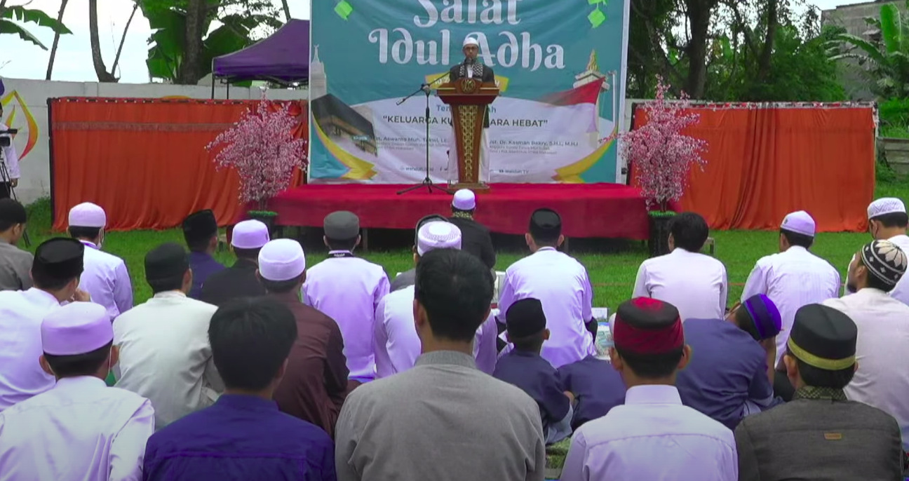 Kampus STIBA Jadi Tuan Rumah Penyelenggaraan Salat Iduladha 1443 H Keluarga Besar Wahdah Islamiyah