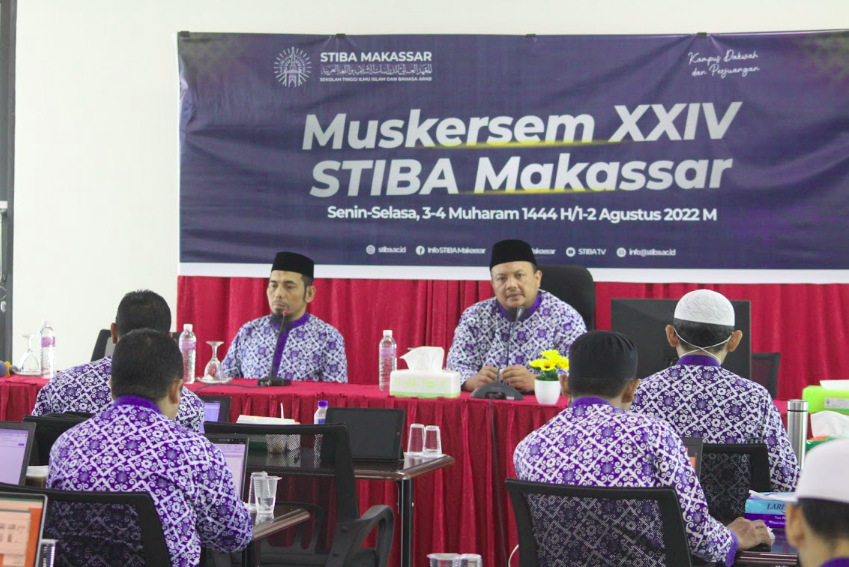 Buka Muskersem XXIV, Ketua STIBA Beberkan Empat Unsur Pengukuh Kerja Tim