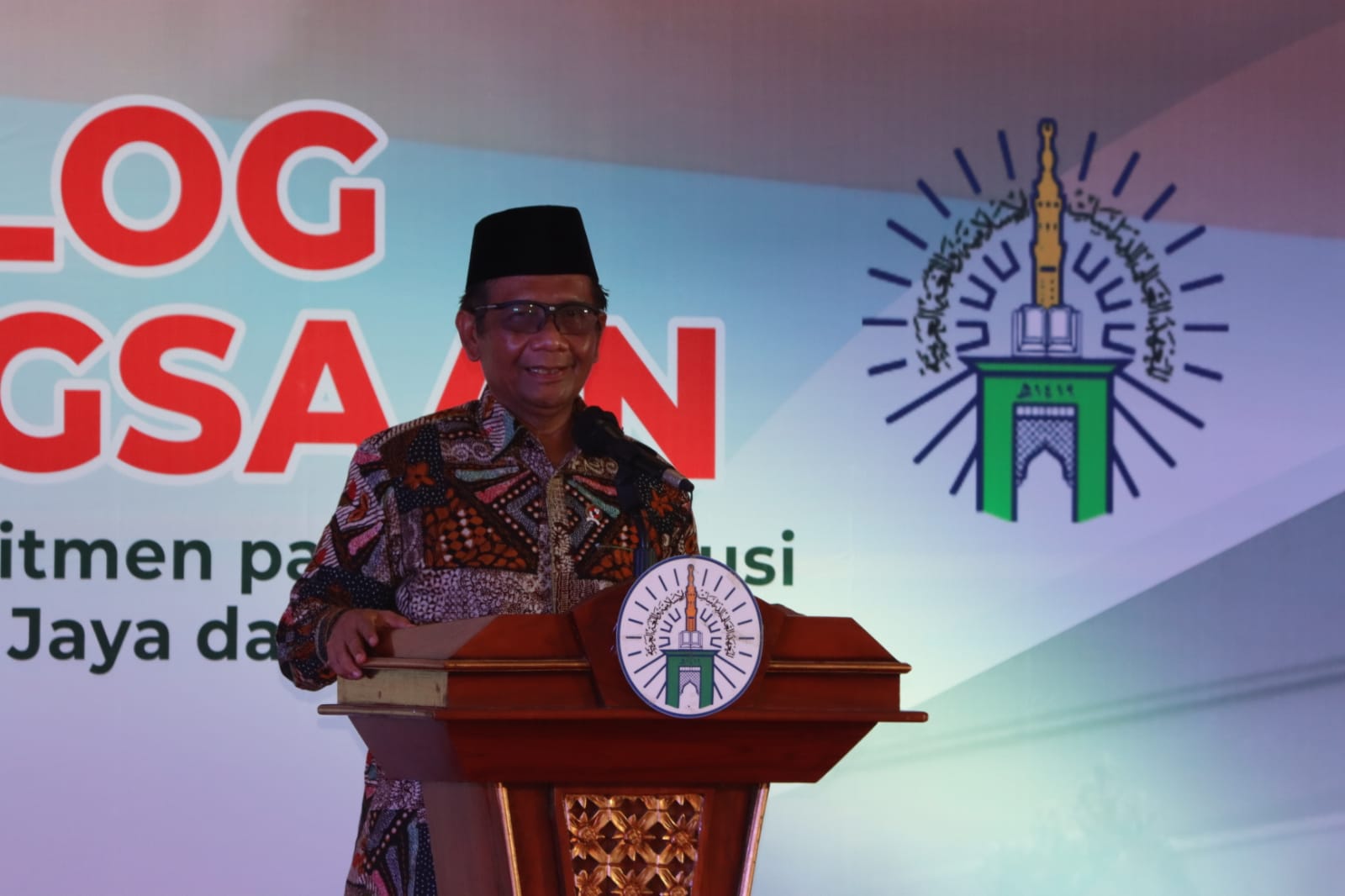 Menkopolhukam Sambut Gembira dan Terharu, Tema Dialog Kebangsaan Wahdah Islamiyah dan STIBA Makassar Angkat Tiga Variabel Penting