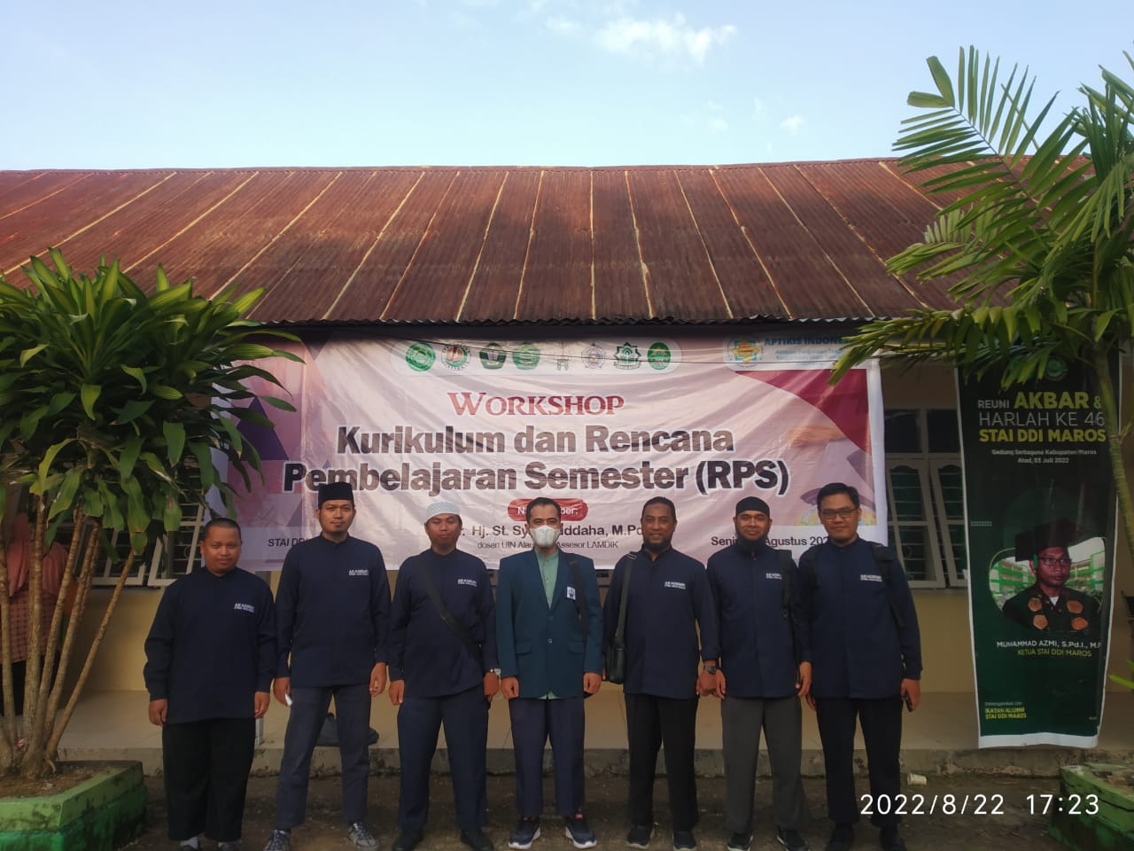 Tujuh Pejabat Akademik dan Pusat Penjaminan Mutu Hadiri Workshop Kurikulum MBKM dan Rencana Pembelajaran Semester (RPS)