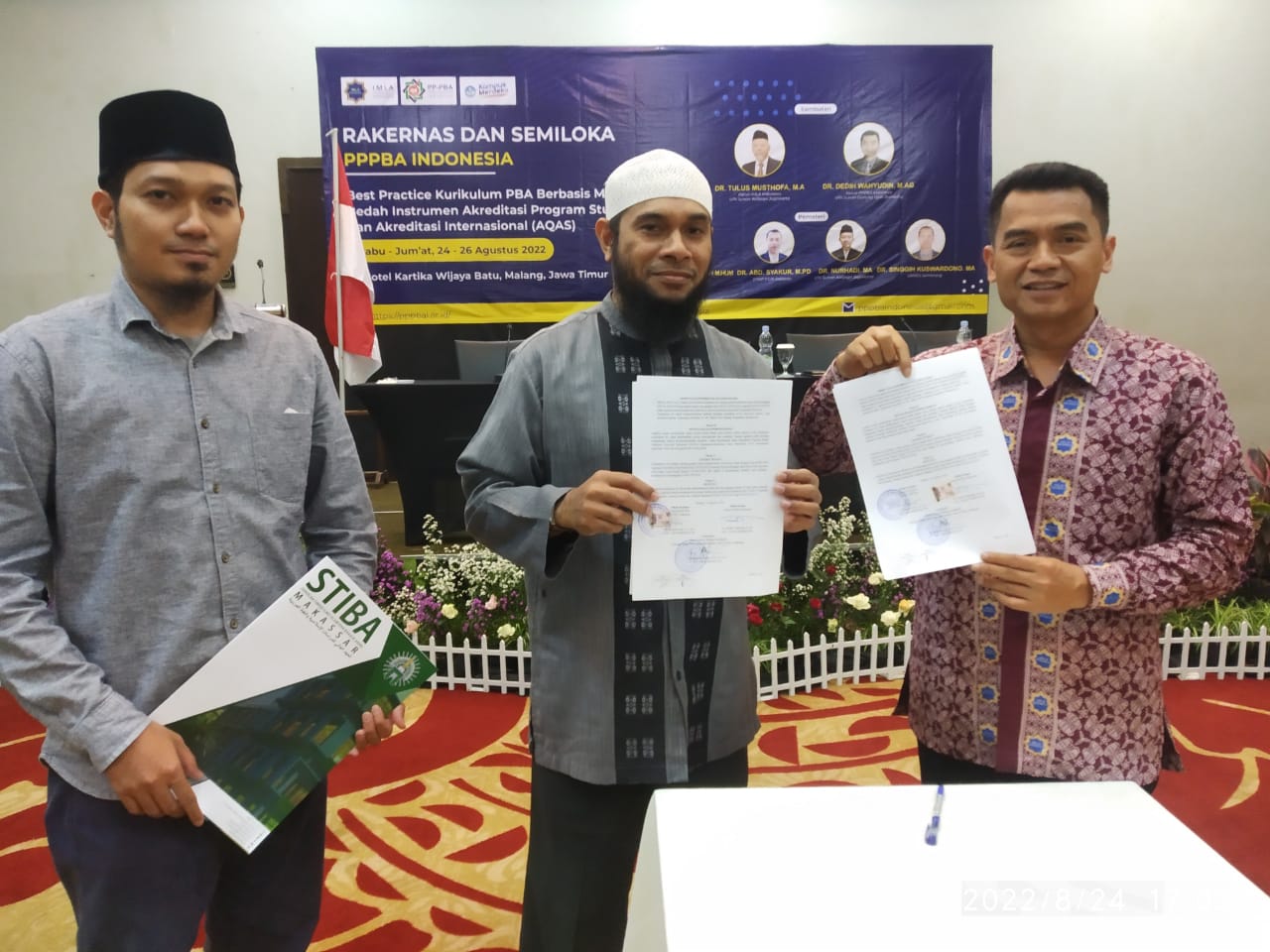 Ikuti Rakernas PPPBA di Malang, Ketua Prodi PBA STIBA Pulang Bawa Lima Perjanjian Kerja Sama