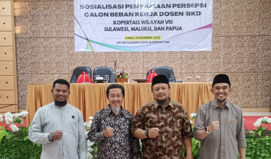 Dua Dosen STIBA Makassar Lulus Uji Kompetensi Asesor BKD Kopertais Wilayah VIII