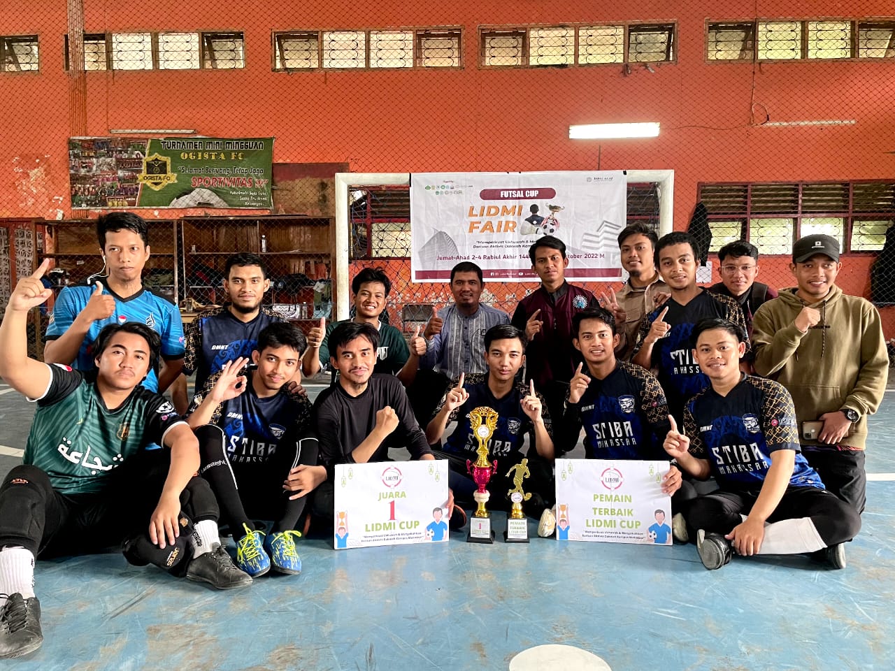 Tim Dema STIBA Raih Juara I Futsal Lidmi Fair
