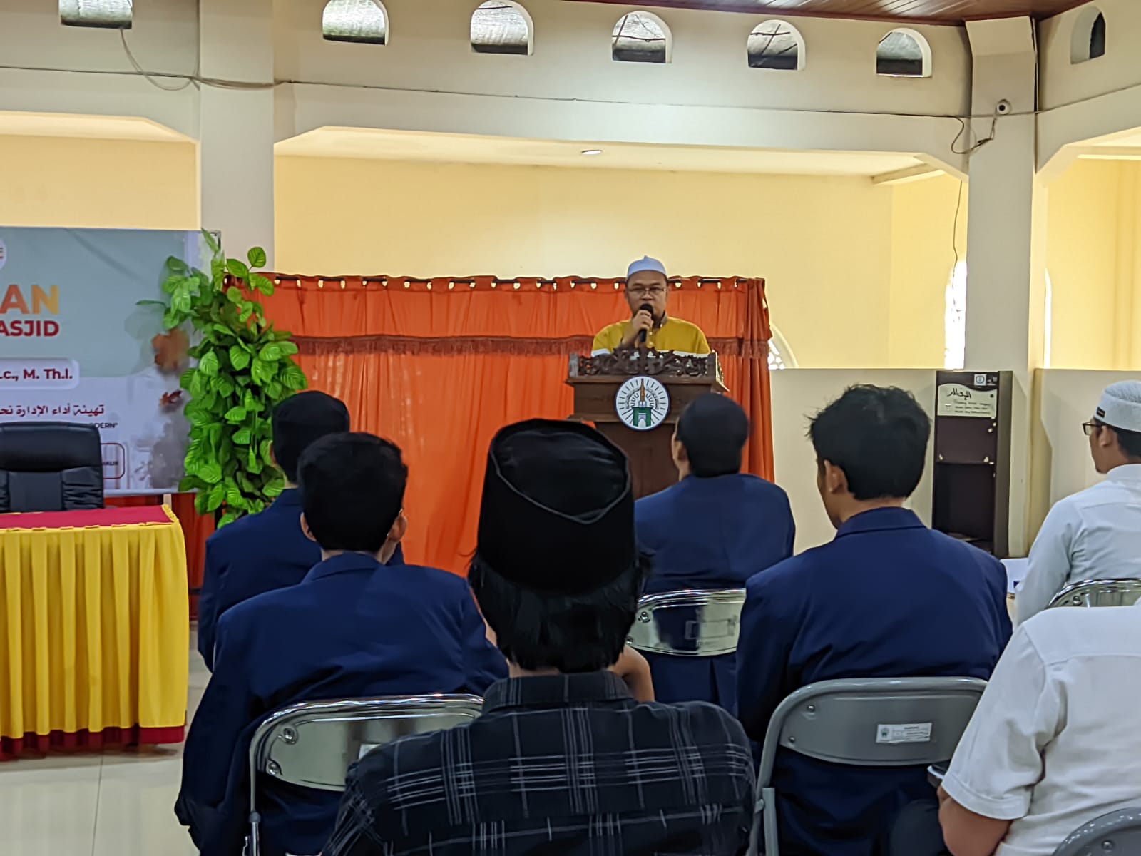 Buka Pelatihan Manajemen Masjid, Ketua DKM Anas bin Malik Sampaikan Tujuh Karakteristik yang Wajib Dimiliki Pengurus Masjid