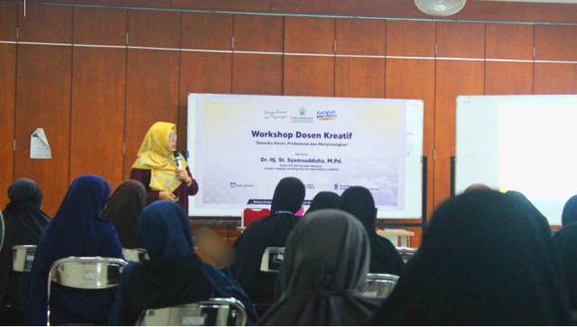 Lahirkan Tenaga Pengajar Keren dan Profesional, Bidang Akademik Putri Selenggarakan Workshop Dosen Kreatif