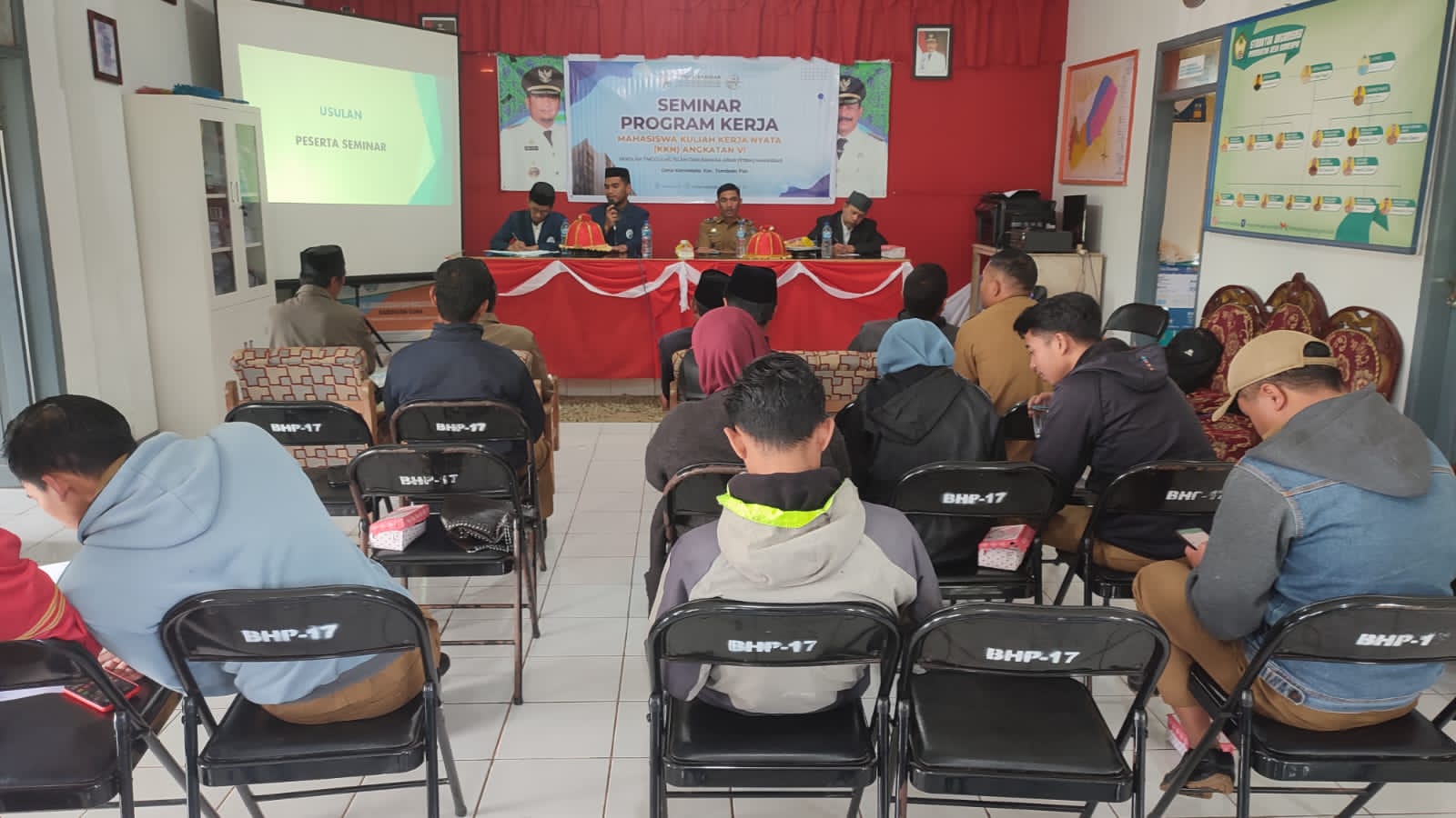 Terungkap dalam Seminar Proker, Begini Kesan Masyarakat Kanreapia terhadap Mahasiswa KKN STIBA