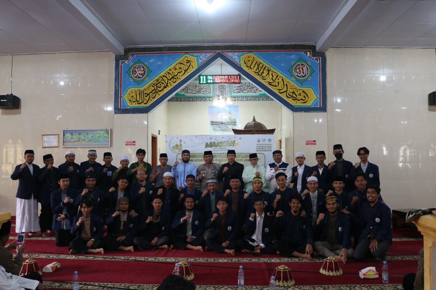 Tingkatkan Kualitas Ibadah Masyarakat Tombolo Pao, Mahasiswa KKN VI STIBA Makassar Gelar Tablig Akbar