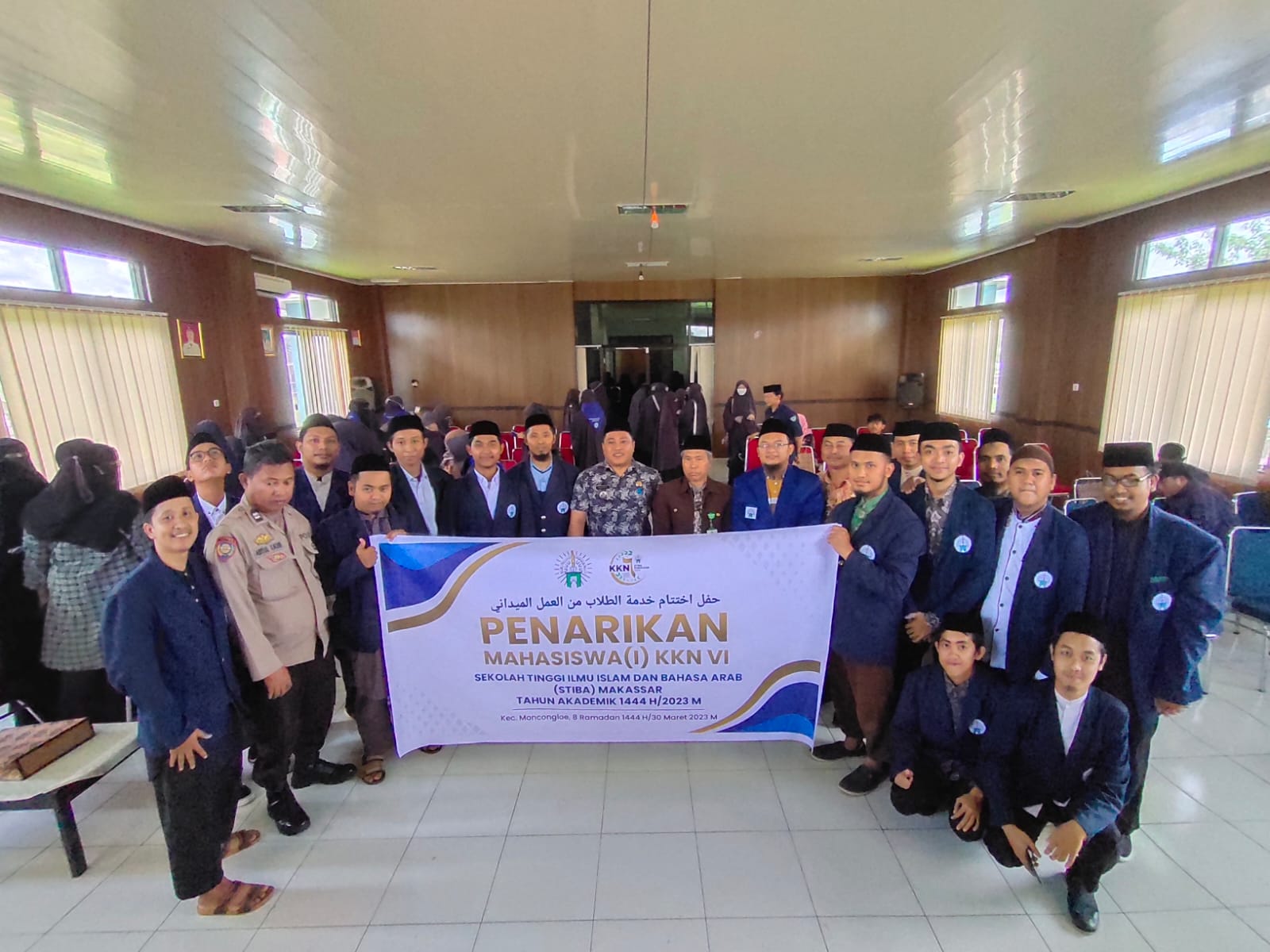 Withdrawal of STIBA Makassar Community Service Students in Moncongloe, Expressions of Gratitude and Impressions from the Government and the Community