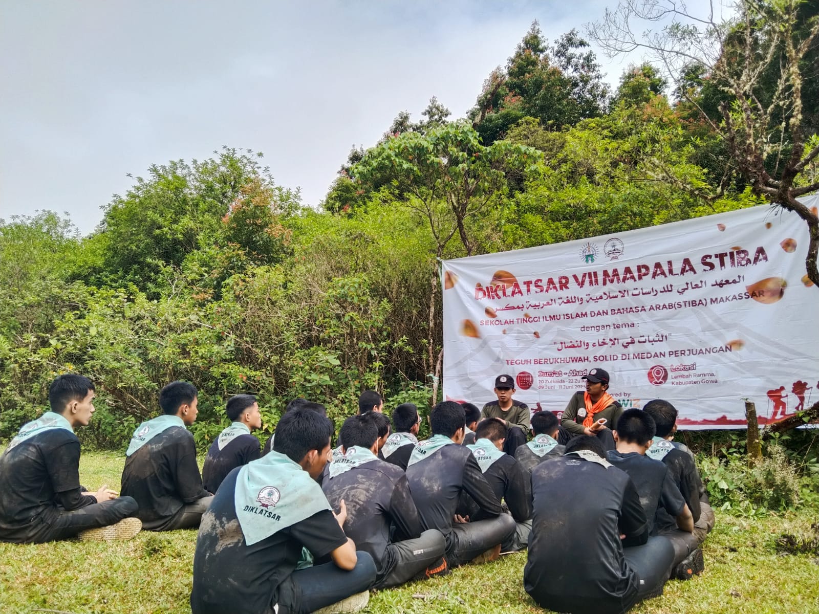 Kokohkan Ukhuwah dan Semangat Perjuangan, Mapala STIBA Makassar Gelar Diklatsar VII