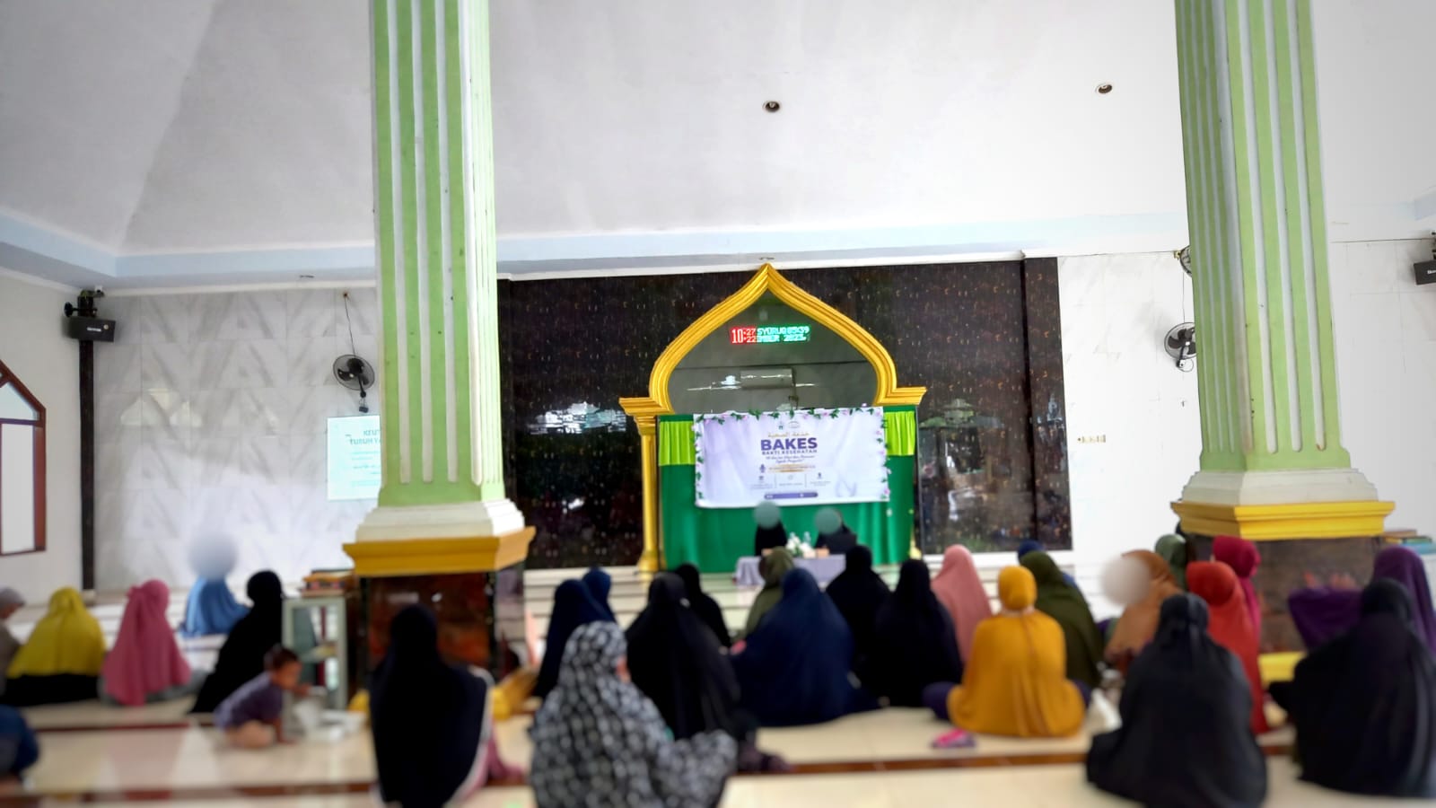 Depsos Keputrian Dema STIBA Gelar Bakti Kesehatan, Ungkap Keajaiban Al-Qur’an Obat Hati dan Fisik